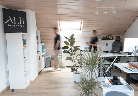 alb designteam bei der arbeit